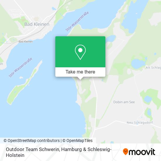 Outdoor Team Schwerin map