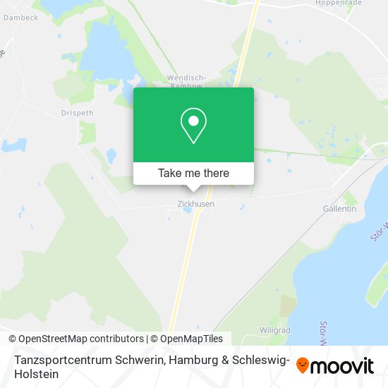 Tanzsportcentrum Schwerin map