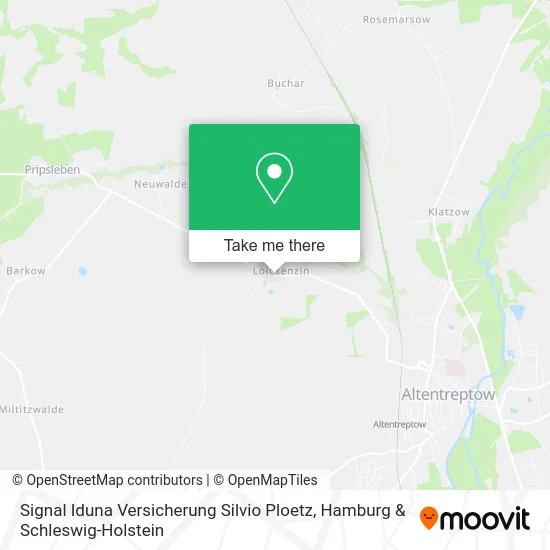 Карта Signal Iduna Versicherung Silvio Ploetz