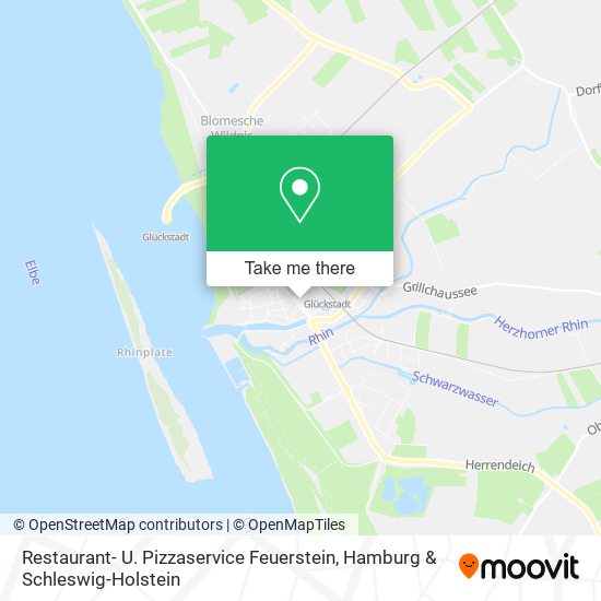 Restaurant- U. Pizzaservice Feuerstein map