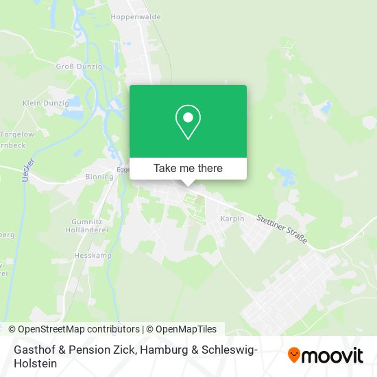 Gasthof & Pension Zick map