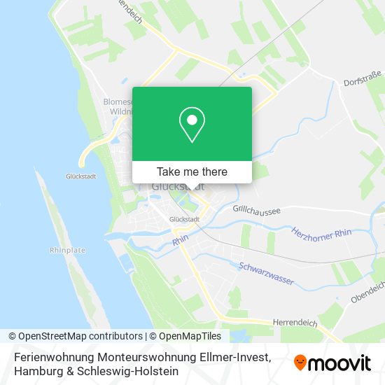 Ferienwohnung Monteurswohnung Ellmer-Invest map