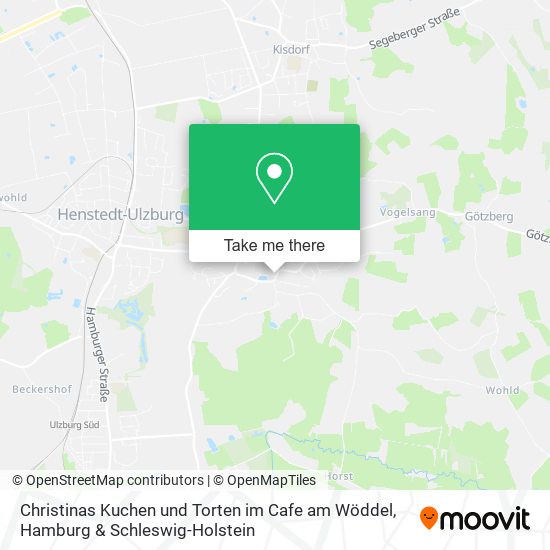Christinas Kuchen und Torten im Cafe am Wöddel map