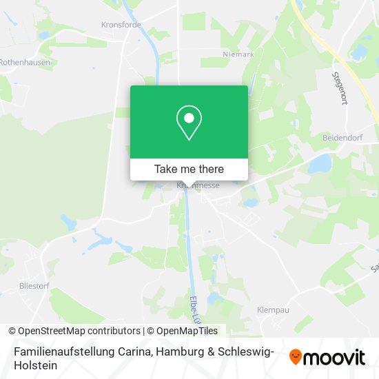 Familienaufstellung Carina map