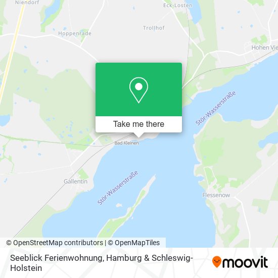 Seeblick Ferienwohnung map