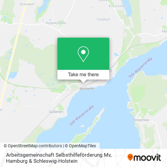 Arbeitsgemeinschaft Selbsthilfeförderung Mv map