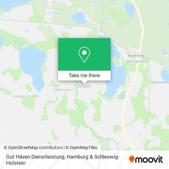 Gut Häven Dienstleistung map