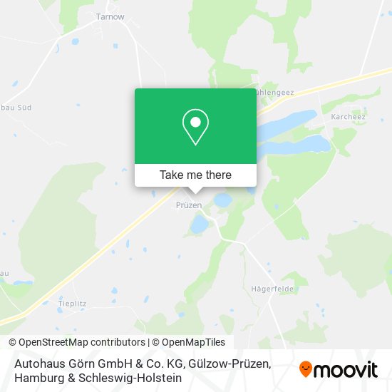 Autohaus Görn GmbH & Co. KG, Gülzow-Prüzen map