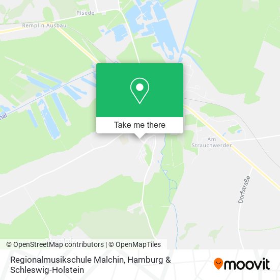 Regionalmusikschule Malchin map