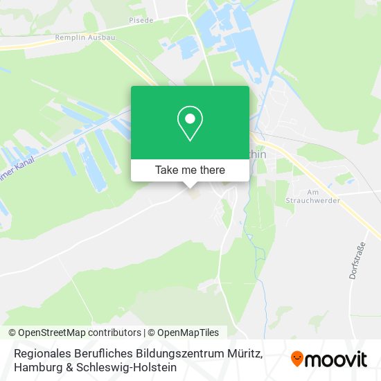 Regionales Berufliches Bildungszentrum Müritz map