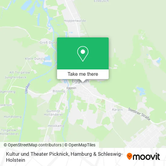 Карта Kultur und Theater Picknick