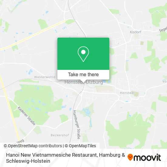 Карта Hanoi New Vietnammesiche Restaurant