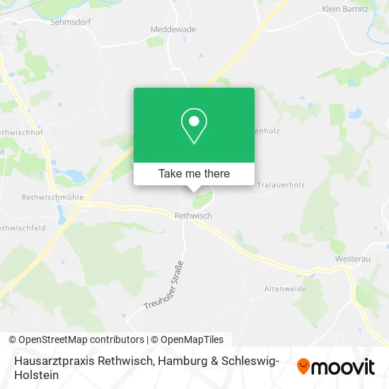 Hausarztpraxis Rethwisch map