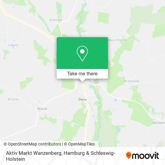 Aktiv Markt Wanzenberg map