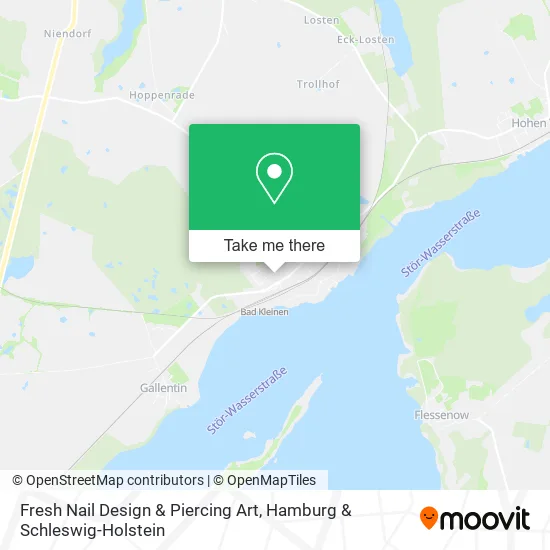 Карта Fresh Nail Design & Piercing Art