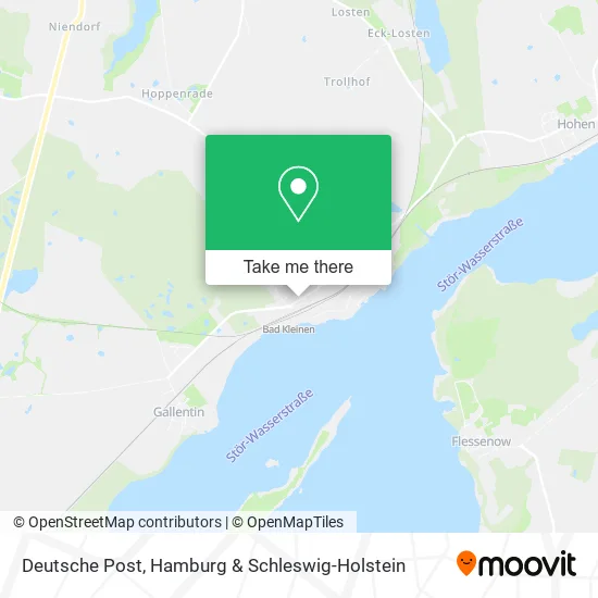 Карта Deutsche Post