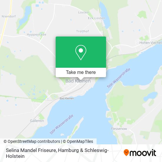 Selina Mandel Friseure map