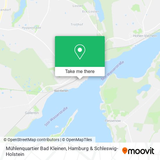 Mühlenquartier Bad Kleinen map