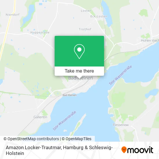 Карта Amazon Locker-Trautmar