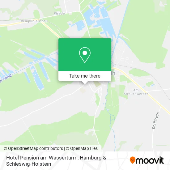 Карта Hotel Pension am Wasserturm