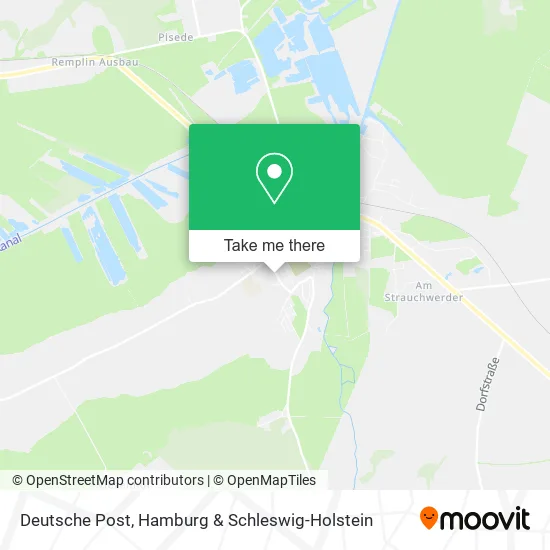 Карта Deutsche Post