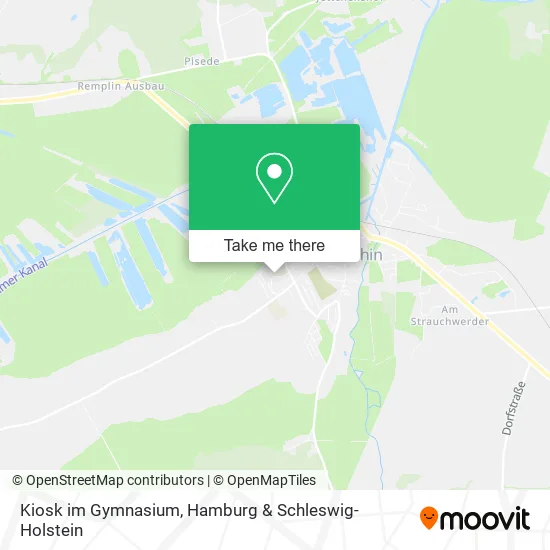 Карта Kiosk im Gymnasium