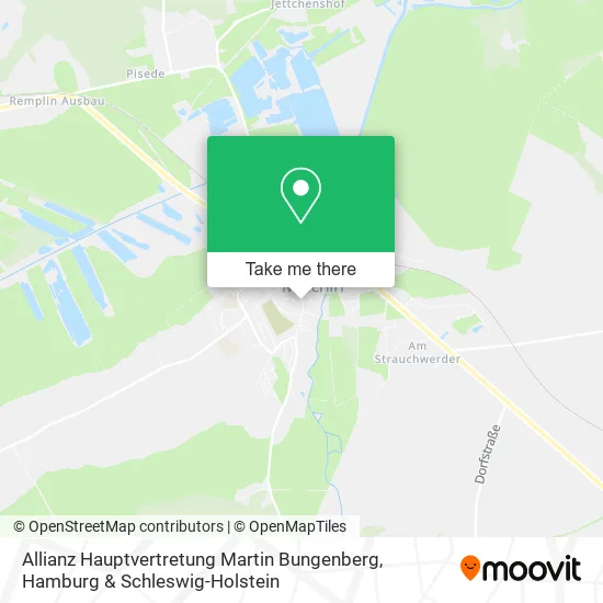 Карта Allianz Hauptvertretung Martin Bungenberg