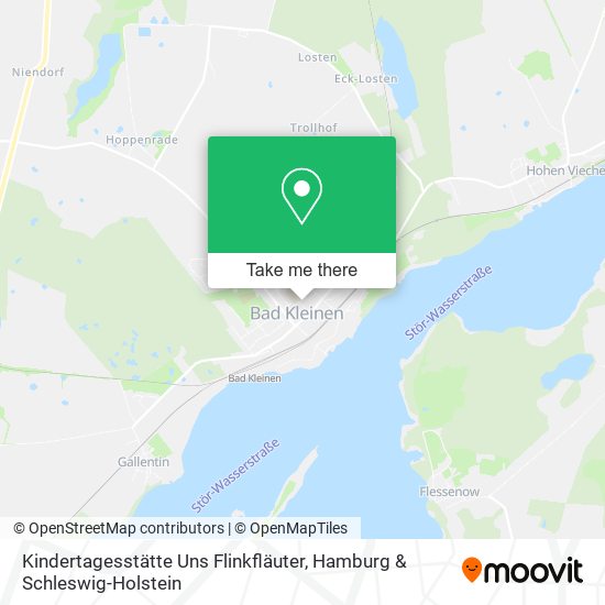 Kindertagesstätte Uns Flinkfläuter map