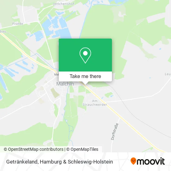 Карта Getränkeland