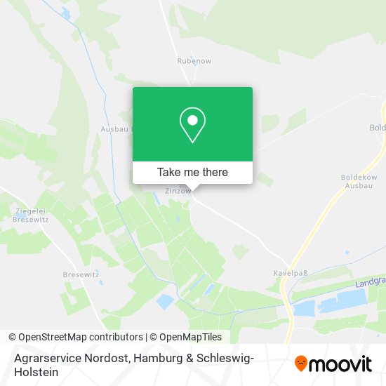 Agrarservice Nordost map