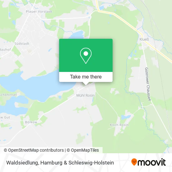 Карта Waldsiedlung