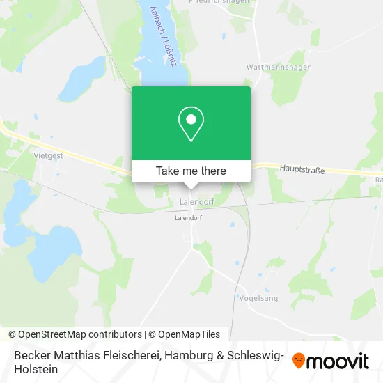 Карта Becker Matthias Fleischerei