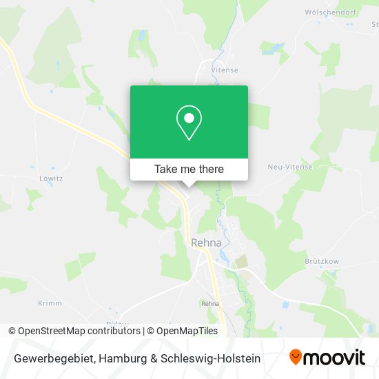 Gewerbegebiet map