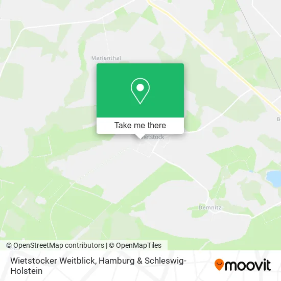 Карта Wietstocker Weitblick