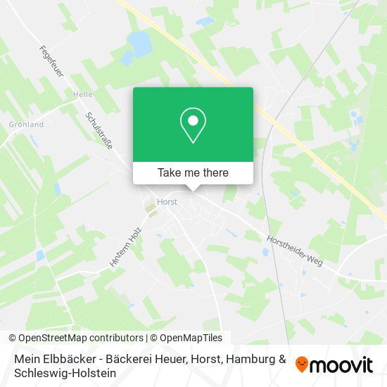 Mein Elbbäcker - Bäckerei Heuer, Horst map