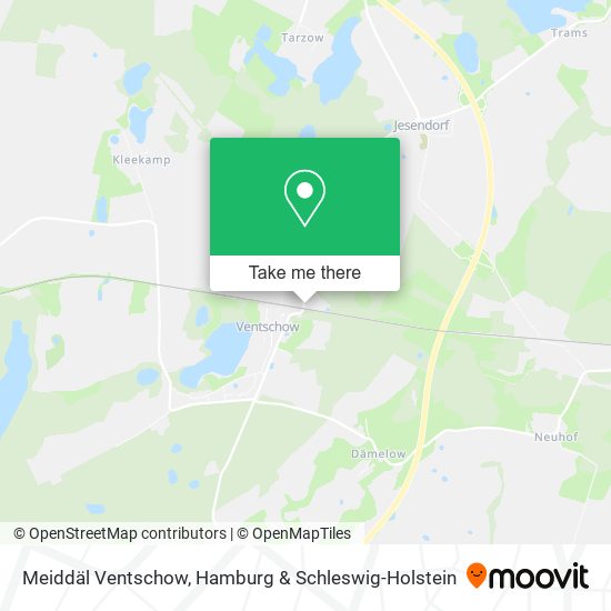 Meiddäl Ventschow map