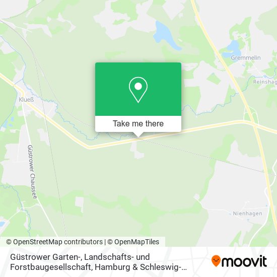 Güstrower Garten-, Landschafts- und Forstbaugesellschaft map