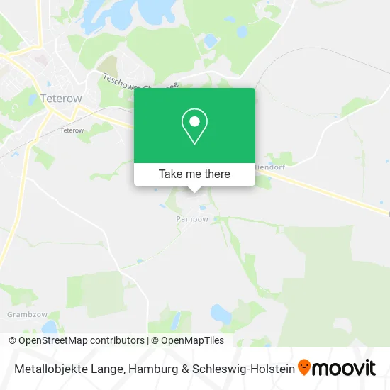 Карта Metallobjekte Lange