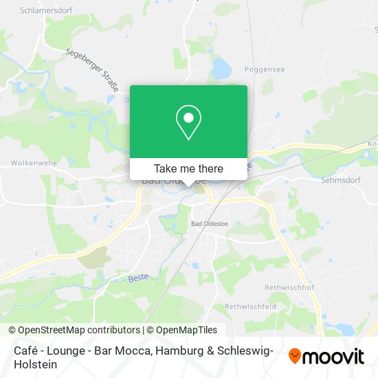Café - Lounge - Bar Mocca map