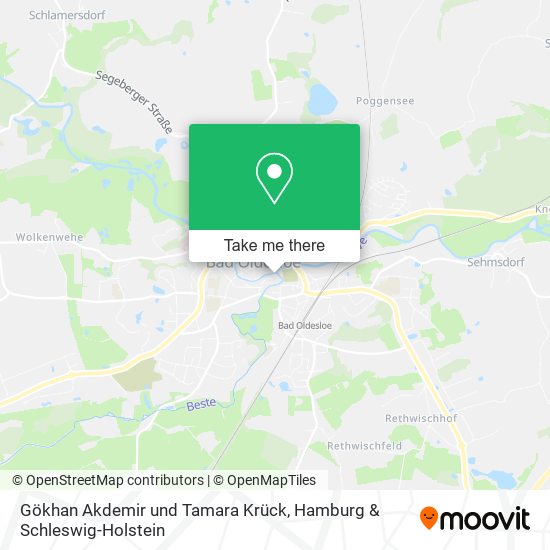 Gökhan Akdemir und Tamara Krück map
