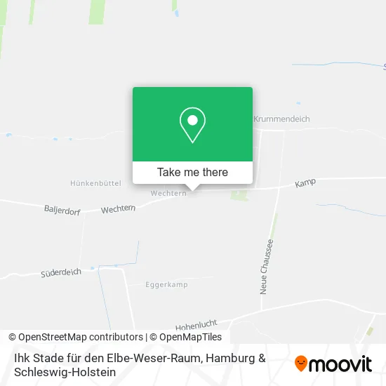 Карта Ihk Stade für den Elbe-Weser-Raum