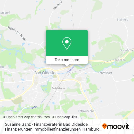 Susanne Ganz - Finanzberaterin Bad Oldesloe Finanzierungen Immobilienfinanzierungen map