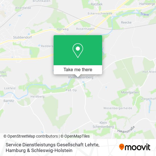 Service Dienstleistungs Gesellschaft Lehrte map