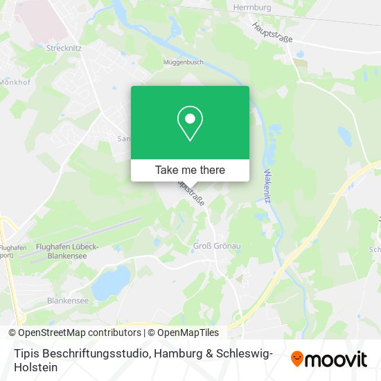 Tipis Beschriftungsstudio map