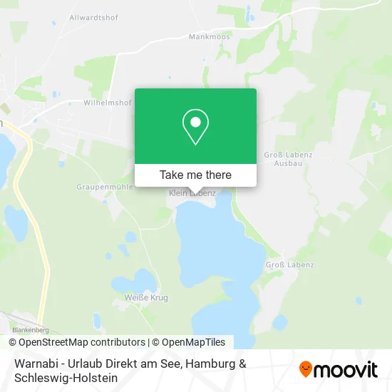 Карта Warnabi - Urlaub Direkt am See
