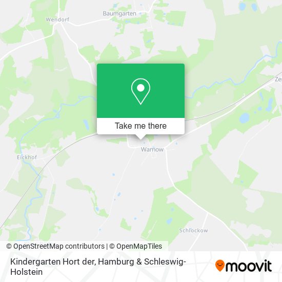 Kindergarten Hort der map