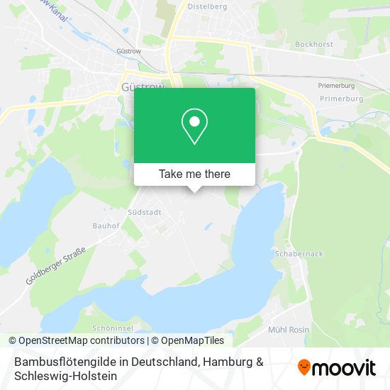 Bambusflötengilde in Deutschland map