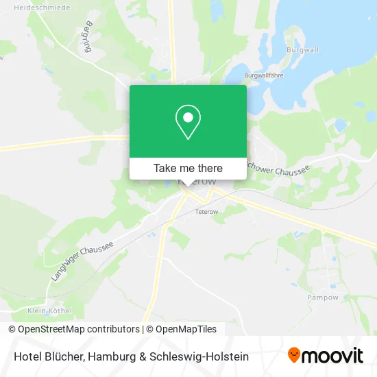 Карта Hotel Blücher
