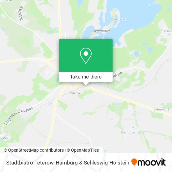 Карта Stadtbistro Teterow