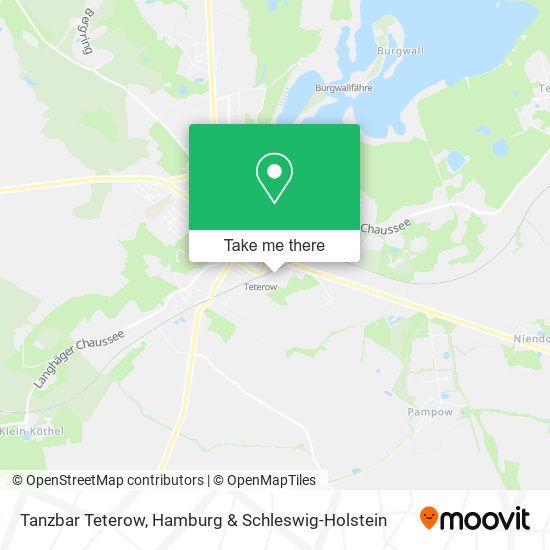 Tanzbar Teterow map